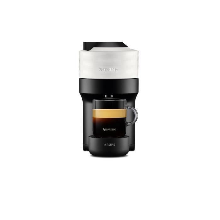 Cafetiere a dosette ou capsule Krups NESPRESSO VERTUO POP BLANCHE YY8889FD