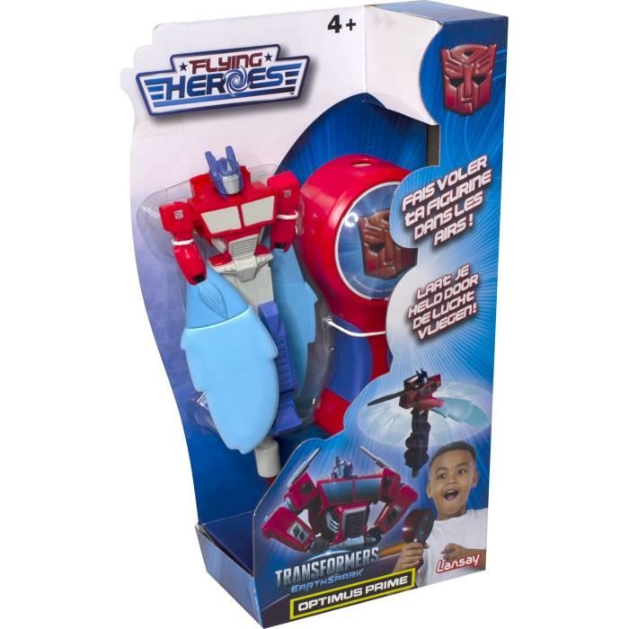 Figurine FLYING HERoeS Optimus Prime - Transformers pour enfant de 4 ans et plus