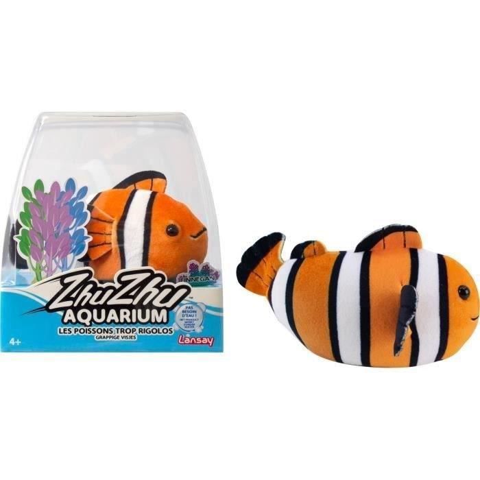 Figurine miniature - LANSAY - 51116 - Zhu Zhu Aquarium - Moon Le Poisson Clown