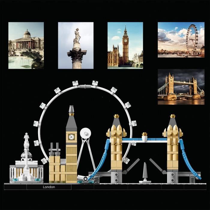 LEGO Architecture 21034 - Londres - 468 pieces - a partir de 12 ans - Mixte - Marron