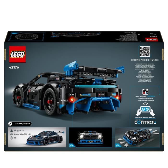 LEGO Technic 42176 Voiture de course Porsche GT4 e-Performance - Modele télécommandé