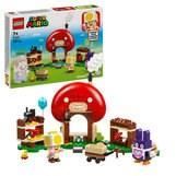 LEGO 71429 Super Mario Ensemble d'Extension Carottin et la Boutique Toad, Jouet pour Enfants Des 6 Ans avec 2 Figurines