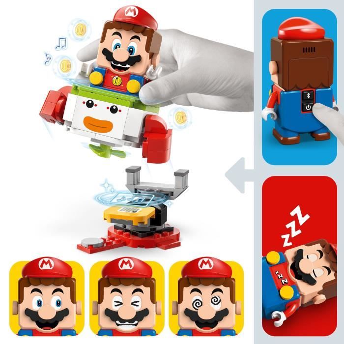 LEGO Super Mario 71439 Les Aventures de LEGO Mario Interactif - Set véhicule et Yoshi