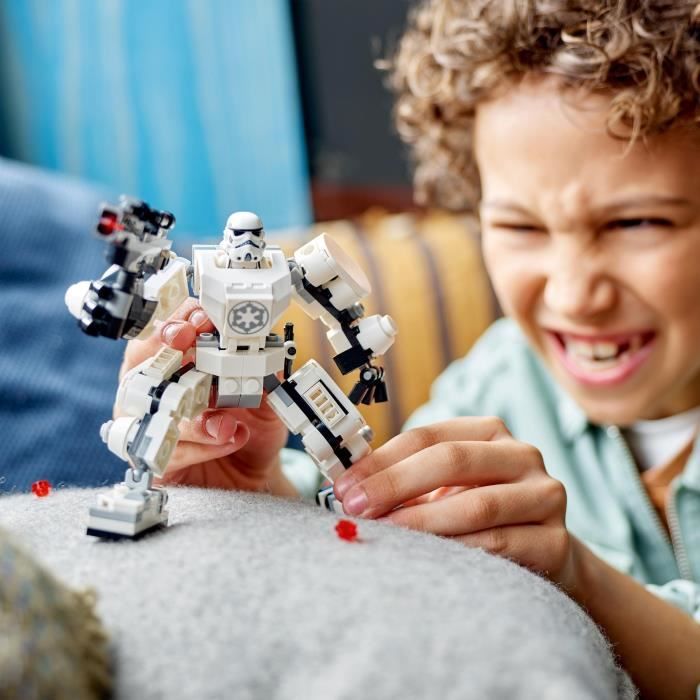 LEGO Star Wars 75370 Le Robot Stormtrooper, Jouet pour Enfants, Figurine a Construire avec Minifigurine