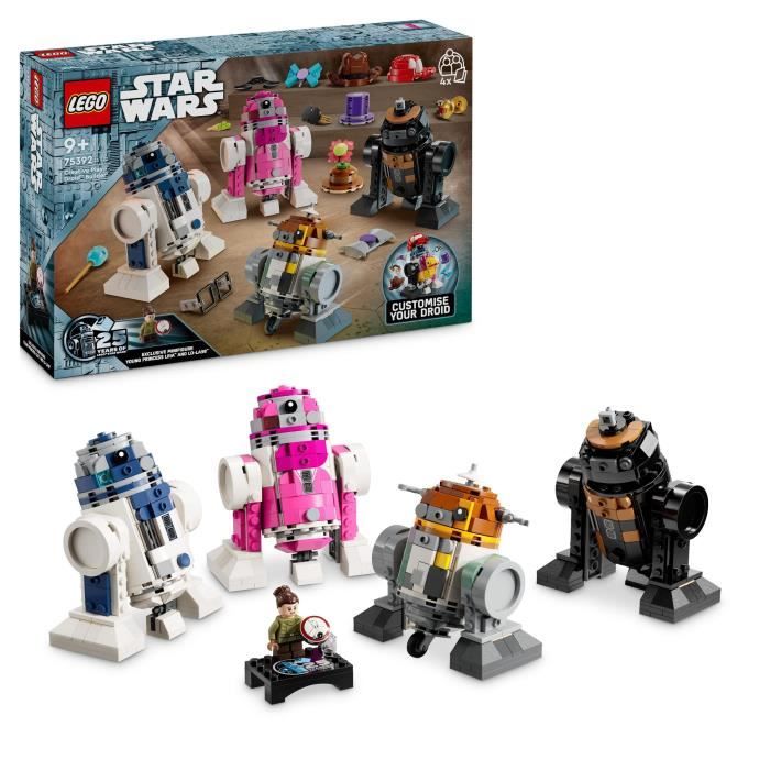 LEGO Star Wars 75392 La Fabrique de Droides Créative - Construisez votre Propre R2-D2