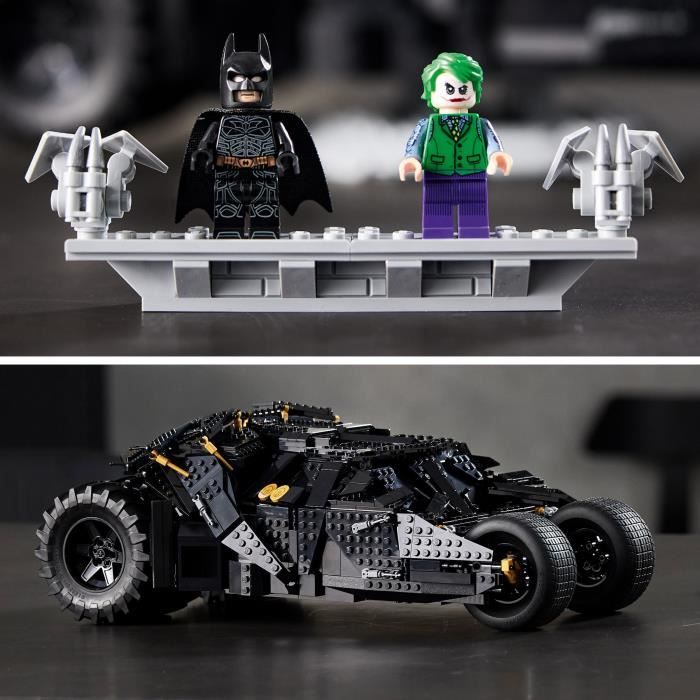 LEGO 76240 DC Batman La Batmobile Tumbler, Set Pour Adultes a Exposer Et a Collectionner, Idée Cadeau, Maquette Voiture