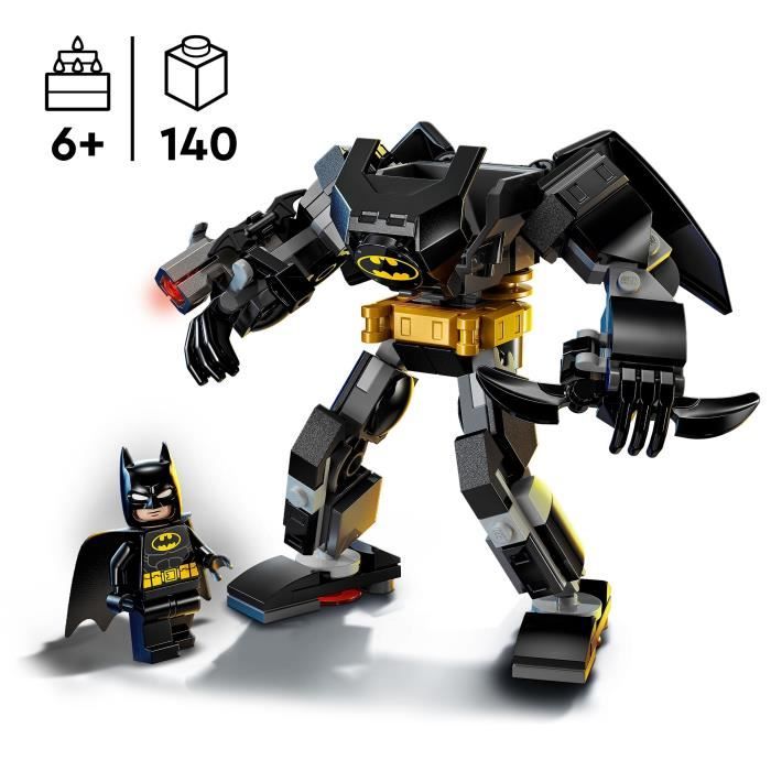 LEGO Super Heroes DC 76270 L'armure robot de Batman- Figurine d'action articulée