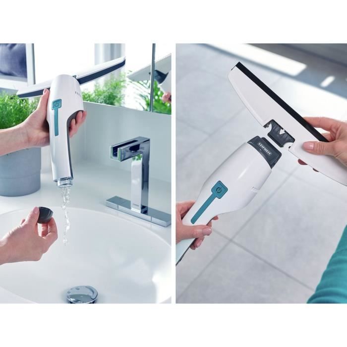 Aspirateur a vitres et salle de bains Nemo - LEIFHEIT - Réservoir 60ml - Autonomie 45min - IPX7