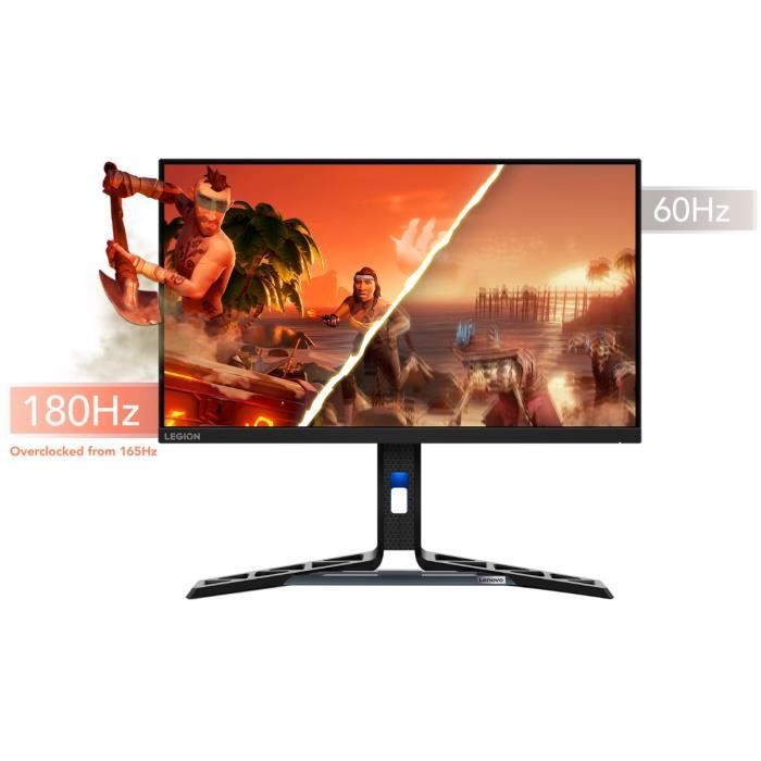 Ecran PC Gamer LENOVO Legion R25i-30 - 24,5 IPS FHD 180Hz (OD) - 0,5ms - Cable DP - AMDFreeSync Premium