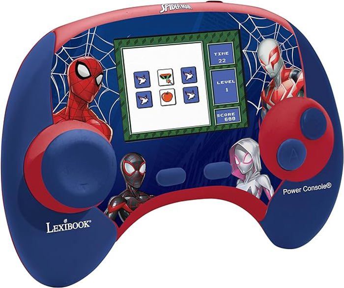 Console éducative bilingue Spider-Man avec écran LCD FR-EN