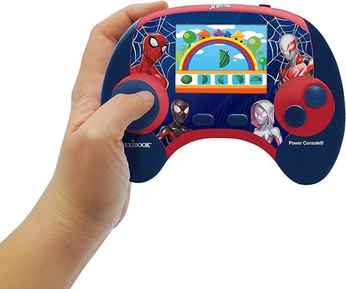 Console éducative bilingue Spider-Man avec écran LCD FR-EN