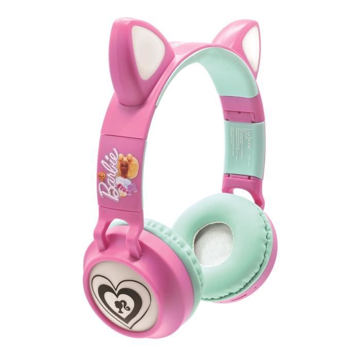 Casque Bluetooth Barbie avec effets lumineux