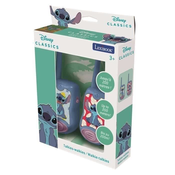 Talkies-Walkies Disney Stitch - LEXIBOOK - Portée 200m - Bleu