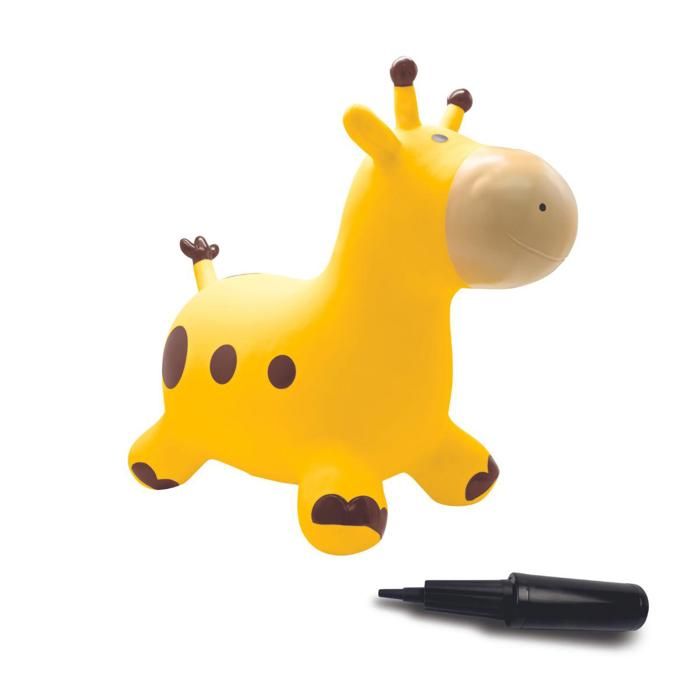 Girafe sauteuse gonflable - Lexibook - 45 cm H - Pompe manuelle incluse - Dés 3 ans