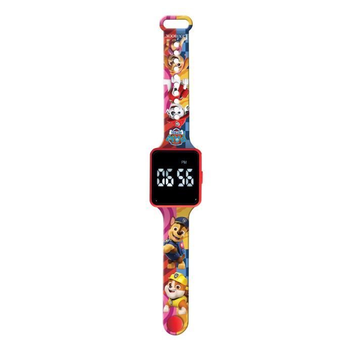 Lexibook - Pat' Patrouille - Montre LED connectée - Bracelet ajustable