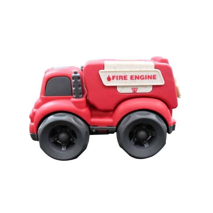 Petites Voitures - LEXIBOOK - Mini police+camion pompier - Rouge et bleu - Extérieur - Bébé