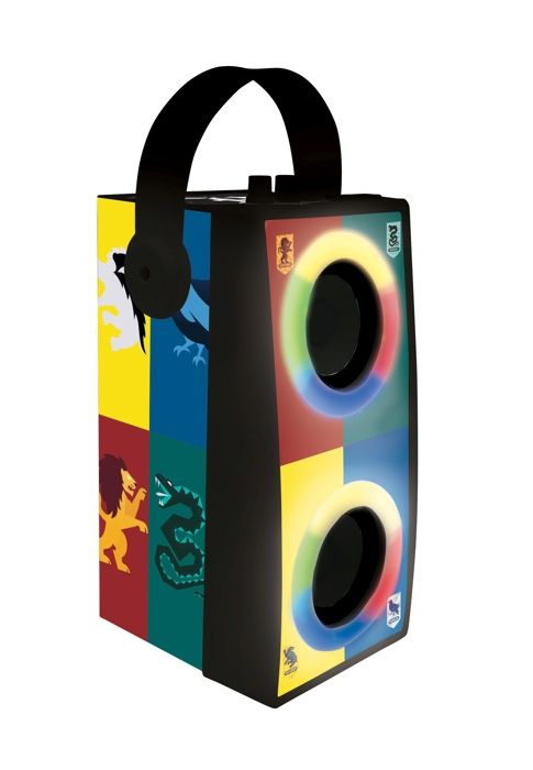 Enceinte Bluetooth portable Harry Potter avec lumieres et microphone