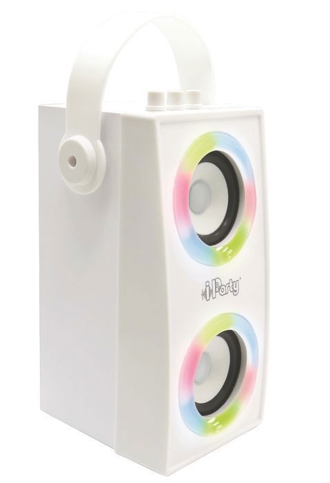 Enceinte Karaoké Enfant - LEXIBOOK - iParty - Bluetooth V5.0 - Effets Lumineux