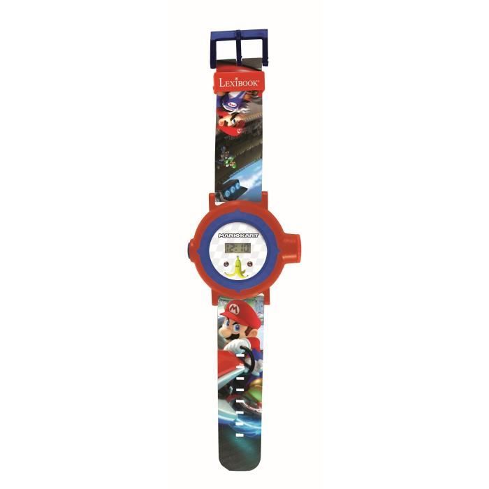 Montre digitale de projection Mario Kart - LEXIBOOK - 20 images a projeter