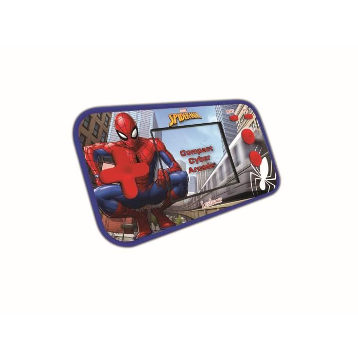 Console portable Compact Cyber Arcade SpiderMan - écran 2.5'' 150 jeux dont 10 SpiderMan