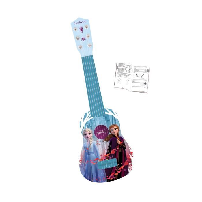 Lexibook - Guitare enfant Reine des Neiges - Bleu - 53cm