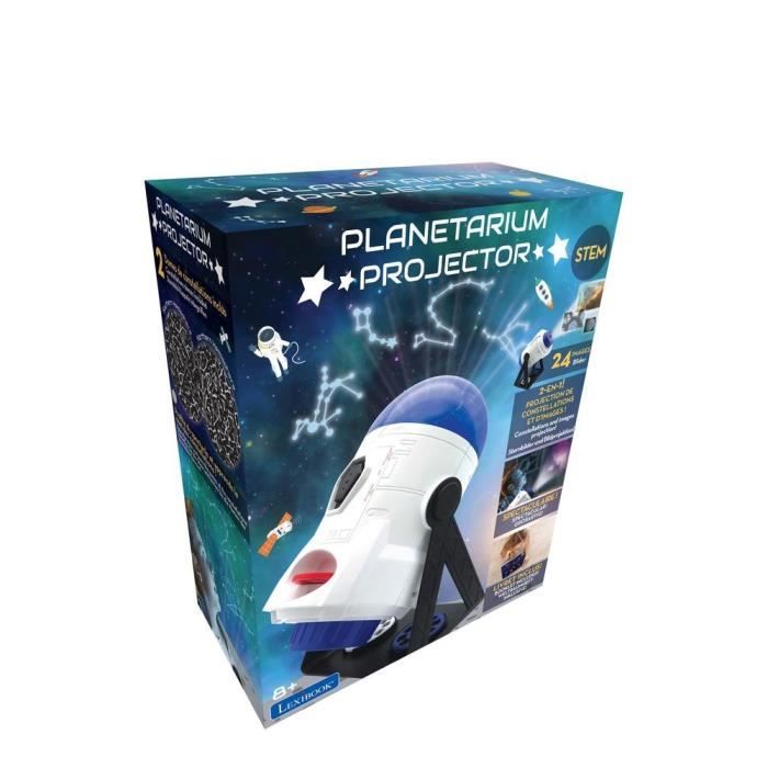 Projecteur Planetarium 360° - 24 projections, carte constellations et livret pédagogique