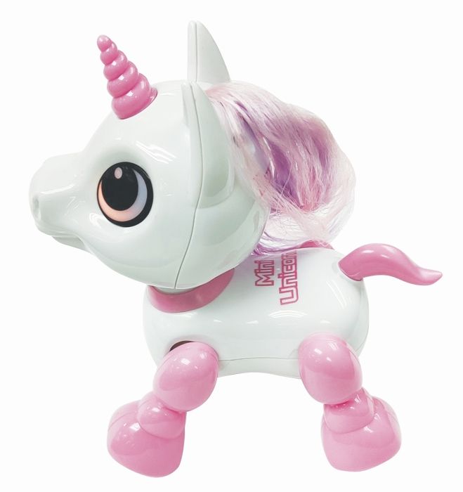 Robot Licorne Power Unicorn Mini - Effets Lumineux et Sonores - Contrôle par Claquement de Main - Répétition