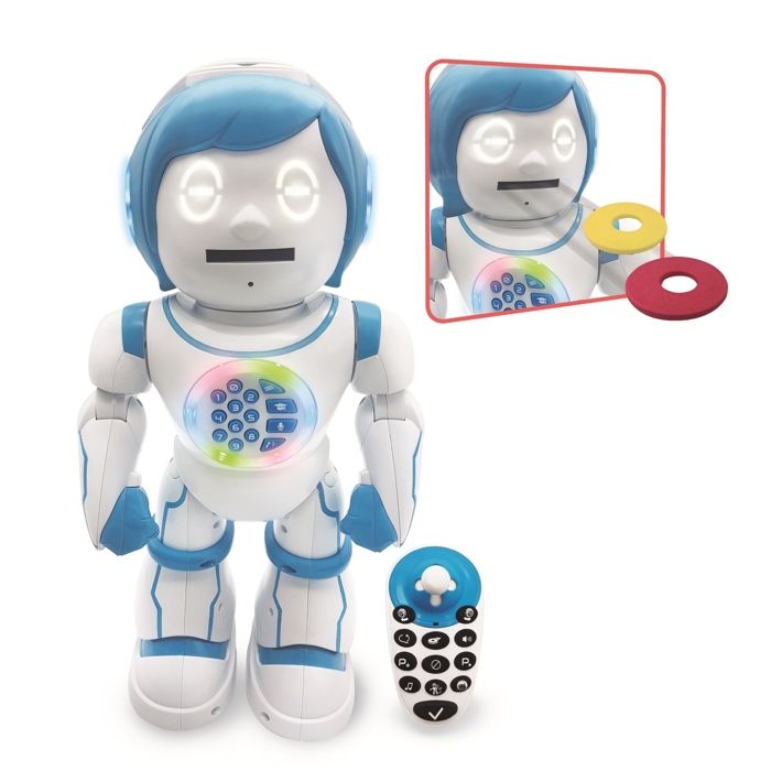 Robot éducatif bilingue POWERMAN KID de LEXIBOOK - Apprendre et jouer en français et en anglais