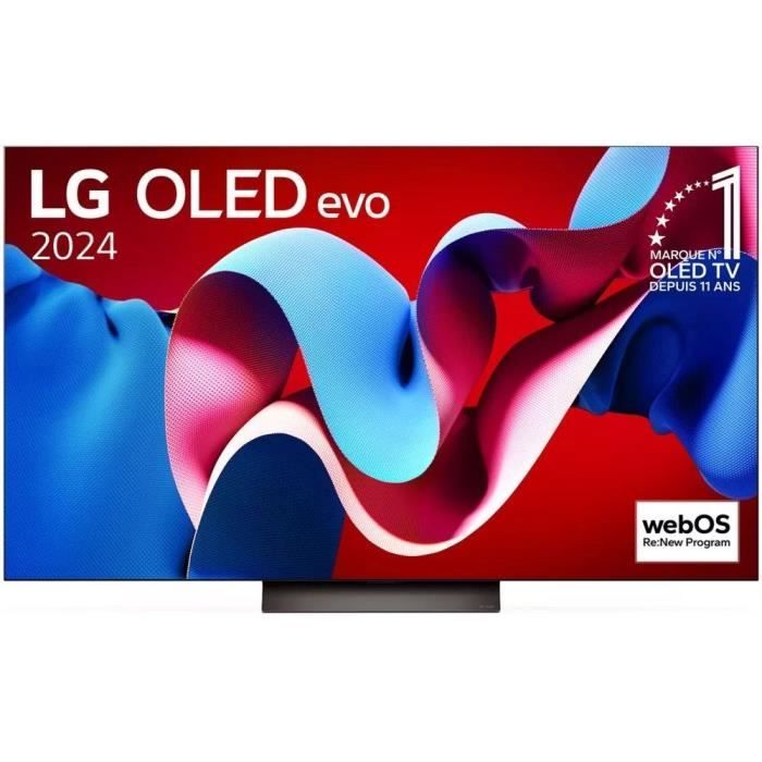 LG 48C4 - TV OLED 48 (121 cm) - 4K UHD 3840x2160 100Hz - a9 AI Processor 4K Gen 7 - HDR - Smart TV - 4xHDMI 2.1 - WiFi