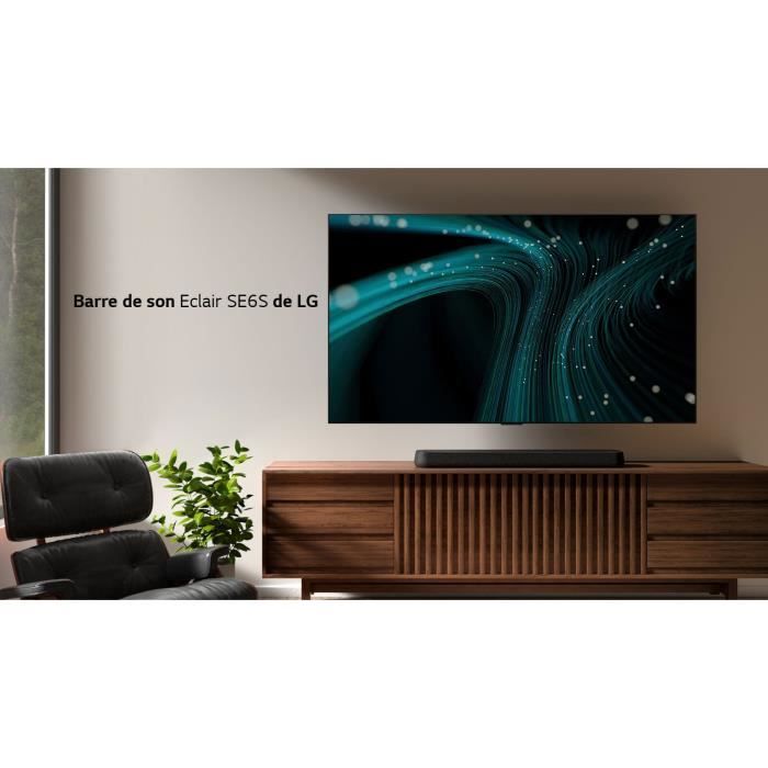 Barre de son - LG - SE6S - Compacte - Sans caisson - 3.0 Dolby Atmos