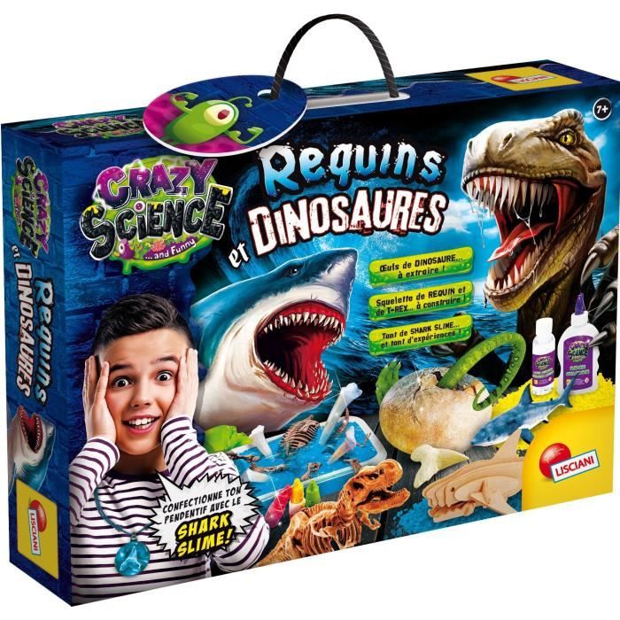 Kit de construction de dinosaures STEM - LISCIANI - Puzzle et construction réalistes