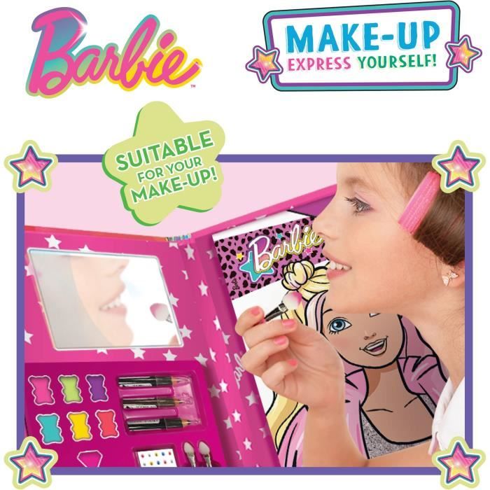 Sketchbook - Barbie Sketch Book Make Up - Lisciani - Pour Apprendre et Se Maquiller