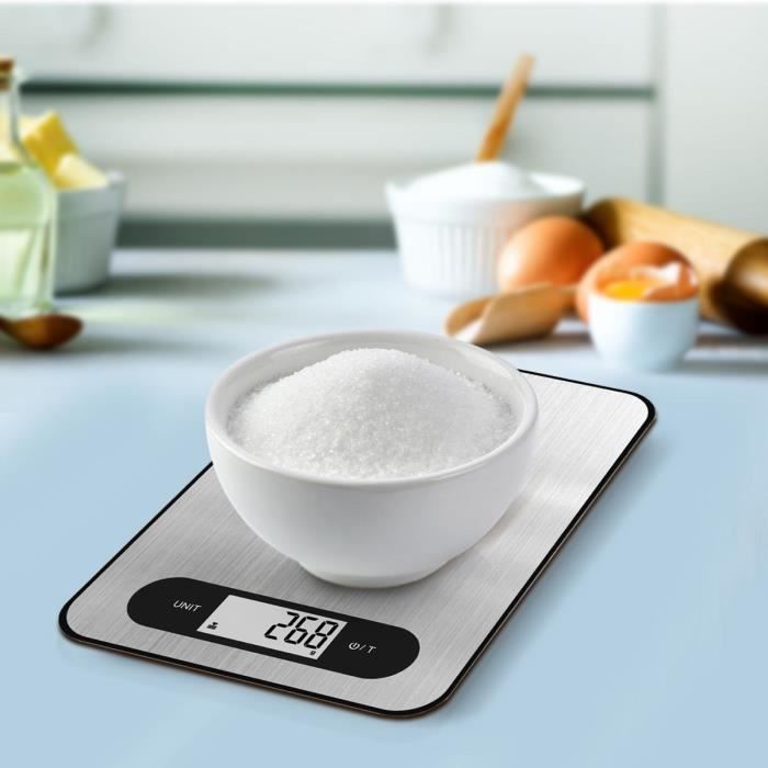 Balance culinaire - Slim - Inox - USB - Réparable - LITTLE BALANCE