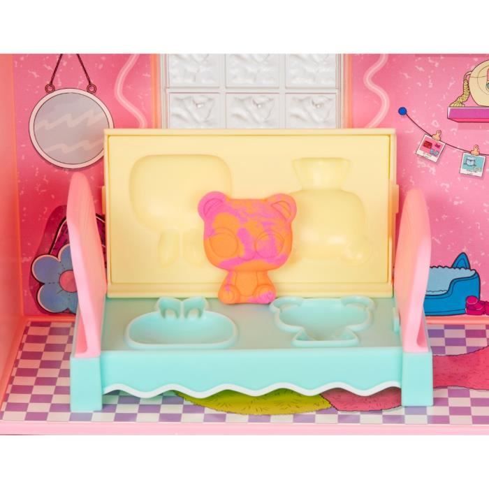 L.O.L. Surprise - Maison de poupée Squish Sand - Sable magique réutilisable - Pour poupées 7,5 cm