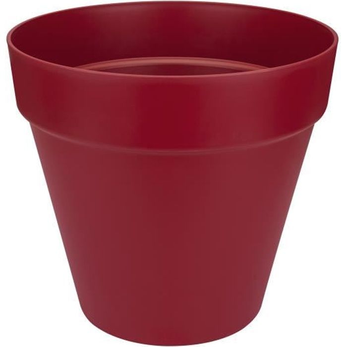 ELHO Pot de fleurs rond Loft Urban - Ø 25 cm - Fruits rouges