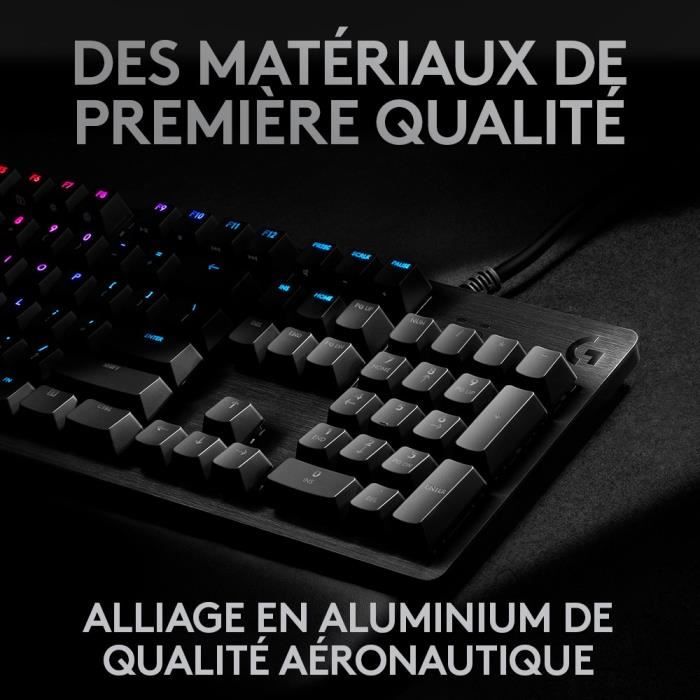 Clavier Logitech G512 CARBON LIGHTSYNC