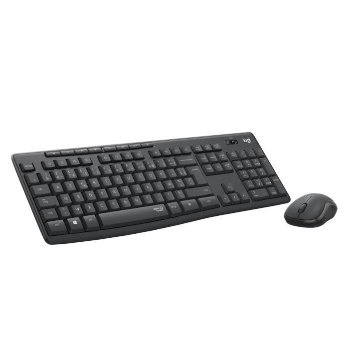 Ensemble clavier souris - Sans fil - Logitech - MK295 - AZERTY