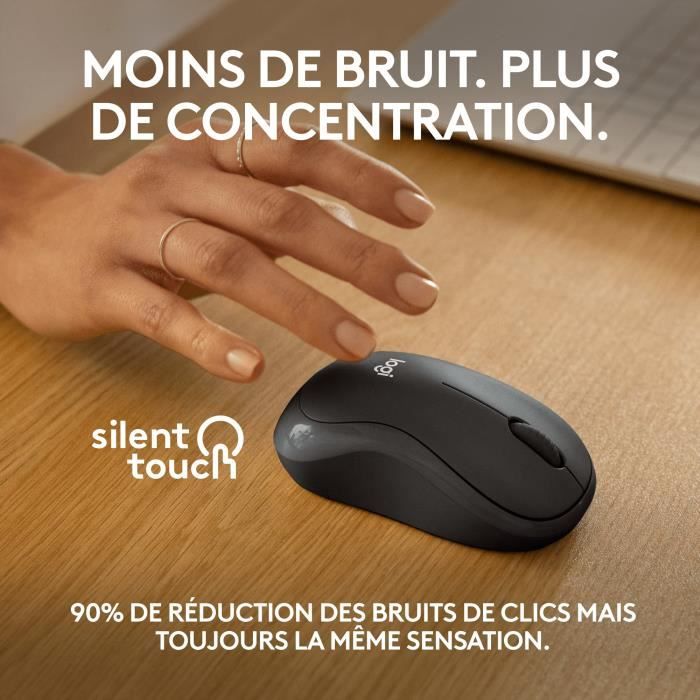 Souris - Sans fil - Logitech - M240 - Graphite