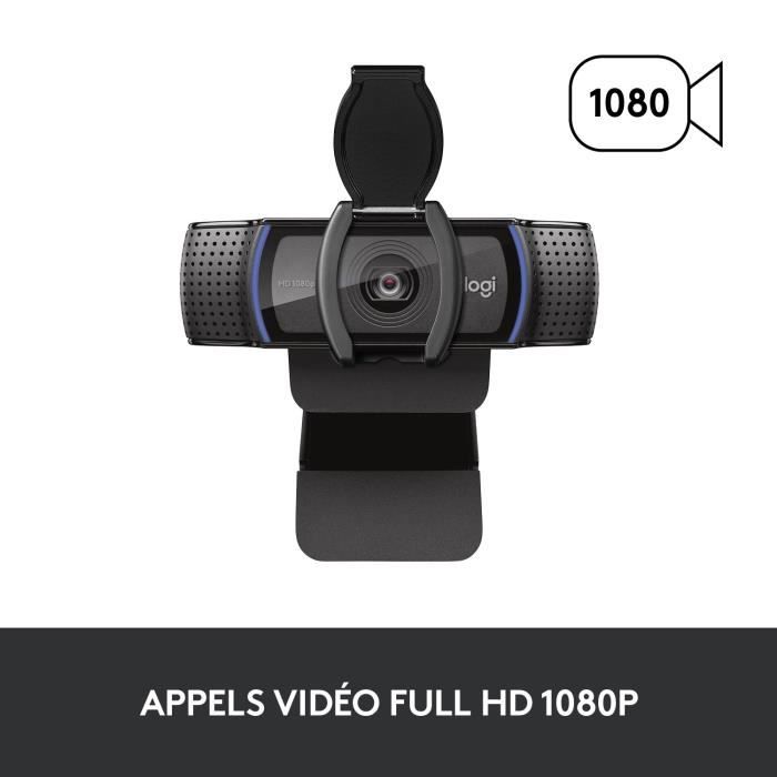 Webcam - Full HD 1080p - Logitech - C920 S