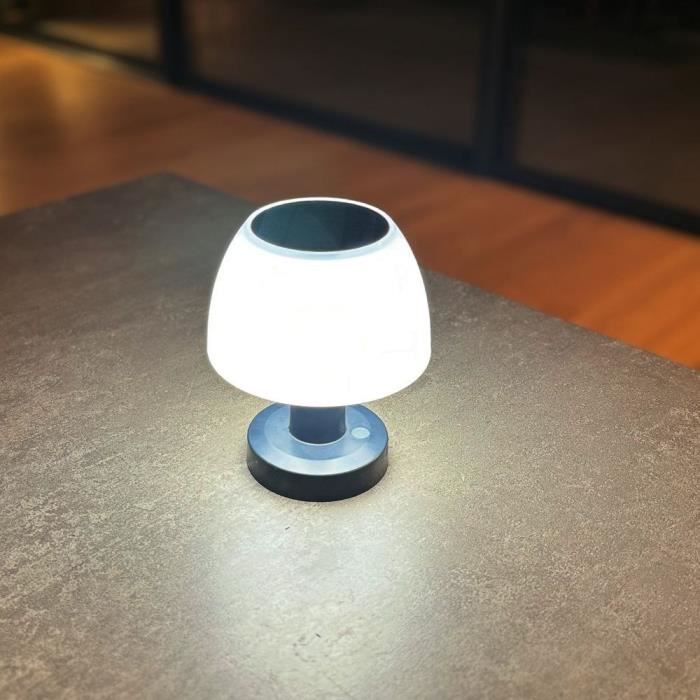 Lampe de table solaire - LUMISKY - LUMINA - LED blanc 4 intensités