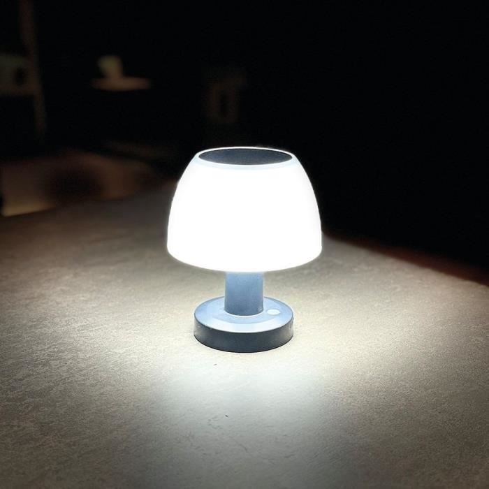 Lampe de table solaire - LUMISKY - LUMINA - LED blanc 4 intensités