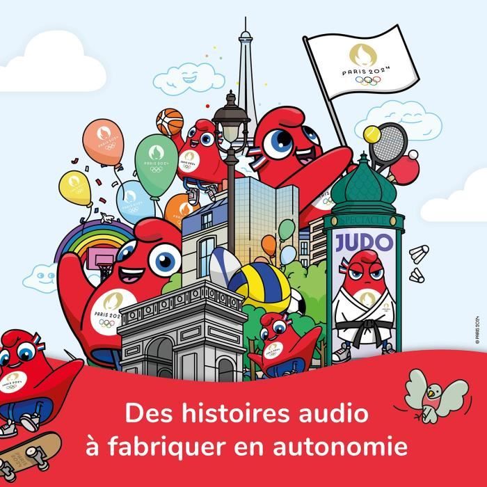 Lunii  Conteuse interactive Ma Fabrique a Histoires - Modele 3  Edition limitée Jeux Olympiques et Paralympiques de Paris 2024