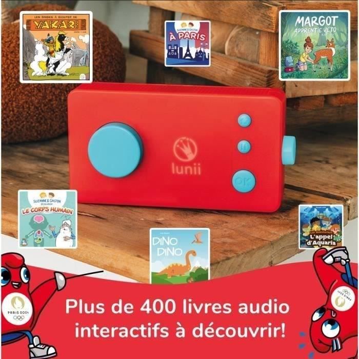 Lunii  Conteuse interactive Ma Fabrique a Histoires - Modele 3  Edition limitée Jeux Olympiques et Paralympiques de Paris 2024