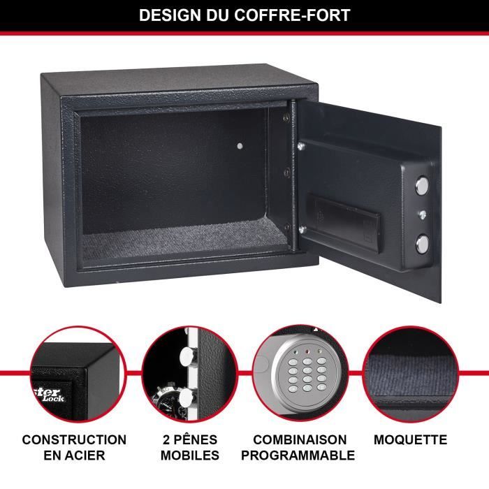 Master Lock Coffre-fort grande taille a combinaison numérique X125ML