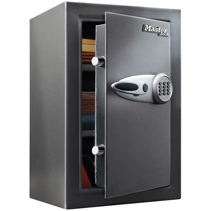 Coffre-Fort Haute Sécurité - MASTER LOCK - T6-331ML - Combinaison Électronique - Large 61,7 Litres