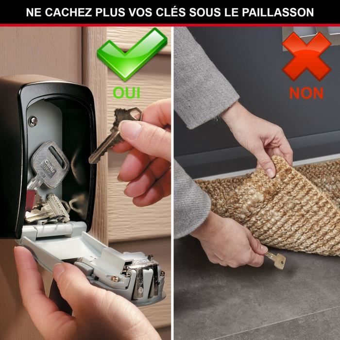 MASTER LOCK Boite a clés sécurisée [Medium] [Fixation murale] - 5401EURD - Select Access Partagez vos clés en toute sécurité