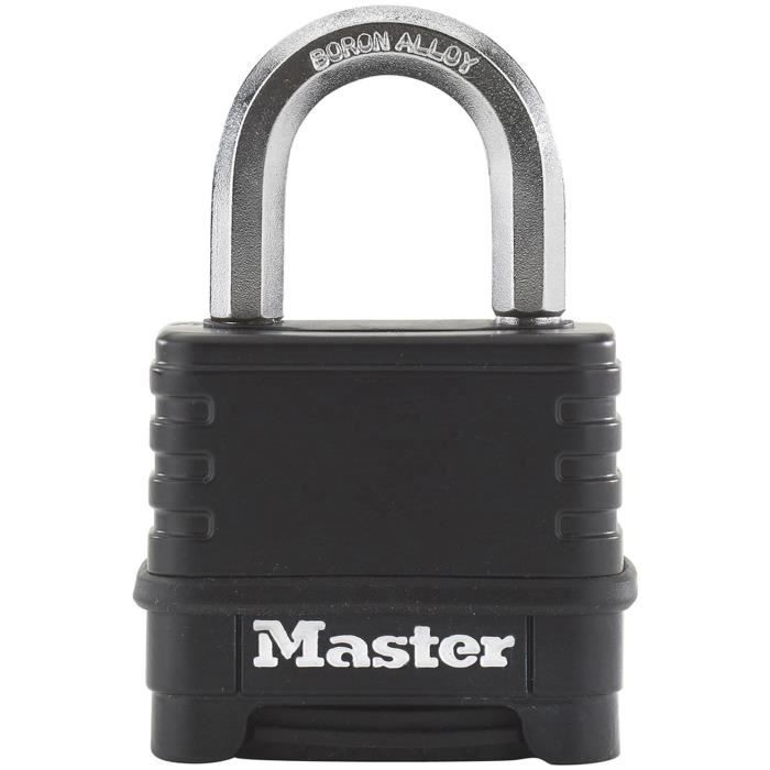 Master Lock Cadenas a combinaison Excell Zinc 57 mm Noir M178EURD