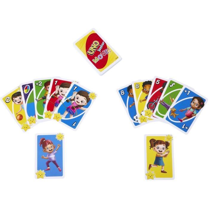 Mattel Games - UNO-UNO Junior Move!-Jeu de cartes pour enfants HNN03