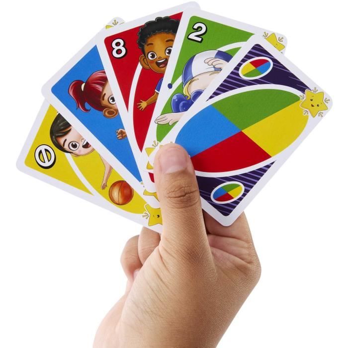 Mattel Games - UNO-UNO Junior Move!-Jeu de cartes pour enfants HNN03