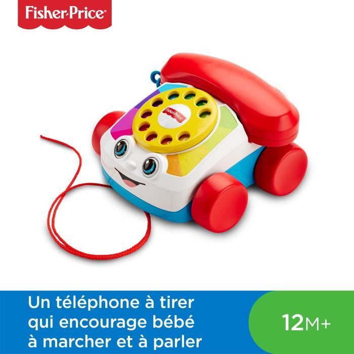 Fisher-Price - Le Téléphone Animé - Jouet d'éveil  - 12 mois et + FGW66